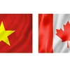 越南和加拿大国旗。图自互联网