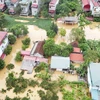 越南北部多地遭受台风和洪水严重影响。图自越通社