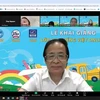 Le professeur agrégé et docteur Nguyen Lan Trung, président de l'Association linguistique vietnamienne, Auteur de manuels d'enseignement de la langue vietnamienne pour les Vietnamiens à l'étranger. Photo : VNA