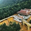 Le complexe de monuments et de paysages de Yên Tu est une terre sacrée du bouddhisme au Vietnam. Photo: VNA