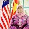 L'ambassadrice adjointe de Malaisie à Hanoï, Cik Aida Safura Niza Othma. Photo: VNA