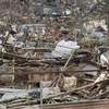 Le cyclone Chido sur le territoire français de Mayotte, dans l'océan Indien, a fait des lourds pertes humaines et matérielles. Photo: AP/VNA