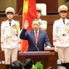 President To Lam takes his oath in Hanoi on May 22. (Photo: VNA) 