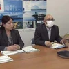 On May 24, Yamanashi prefecture's authorities holds an online Q&A session about the new insurance policy. (Photo: nhk.or.jp)