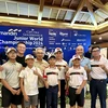 The Vietnamese team at the CIPUTRA GolfPreneur Junior World Championship 2024 in Indonesia. (Photo of VGA) 