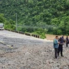 A landslides happens in Chitwan district, Nepal, on July 12. (Photo: Xinhua/VNA)