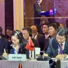 The Vietnamese delegation at the 14th China-ASEAN Prosecutors-General Conference in Singapore. (Photo: VNA)