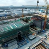 The ongoing development of a small modular reactor within a new power generation facility in Hainan, China. (Photo: bangkokpost.com) 