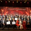 Winners of the 10th PropertyGuru Vietnam Property Awards in HCM City on November 15. (Photo: batdongsan.com.vn) 