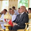 Cambodian King Preah Bat Samdech Preah Boromneat Norodom Sihamoni (Photo: AKP/VNA)