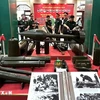 People visit the exhibition held at Military Region 9 Museum in Can Tho city. (Photo: VNA)