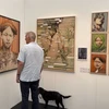 Vietnamese paintings impress British audience, collectors