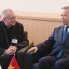 Top Vietnamese leader meets with Vatican Secretary of State in New York