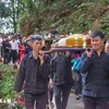 A ritual at Phong Luu Khau Vai Market Festival 2023 (Photo: VNA)