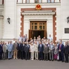 Russian experts pose for a group photo at the event. (Photo: VNA)