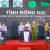 The workshop to kick off a series of activities under the theme of “Dong Nai povince says 'no' to the illegal use of wildlife” on August 23 (Photo: VNA)