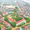 Many areas in Yen Bai province are submerged in water as the Red River's water level rises rapidly. (Photo: VNA)