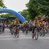 广治省政府和青年报联合举办的“和平目的地”自行车赛30日在广治古城开幕。图自vovworld.vn