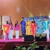 Delegación de Vietnam en el XIX Foro Cultural Juvenil de la ASEAN. (Fuente: VNA)