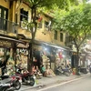 Las tiendas en la calle de Lan Ong (Fuente: Vietnamplus)