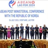 Delegados en la Conferencia Ministerial ASEAN 1 con Corea del Sur. (Fuente: VNA)