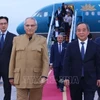 El presidente de Timor Leste, José Ramos-Horta, llega a Hanoi. (Fuente: VNA)