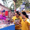 El pabellón de Mongolia en un evento en Ciudad Ho Chi Minh. (Fuente: VNA)