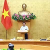 El primer ministro de Vietnam, Pham Minh Chinh, en el evento. (Fuente: VNA)