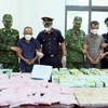 河静省贩运70公斤毒品的两名犯罪嫌疑人被捕。图自越通社