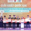 获得2024年世界微软MOS大赛越南区总决赛冠军的6名选手。图自越通社