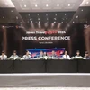 KTO présente Korea Travel Festa 2024 lors d'une conférence de presse. Photo: VNA