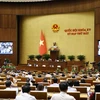 Panorama d'une séance dans le cadre de la 7e session de l'Assemblée nationale. Photo: VNA