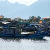 Bateaux au port de pêche de Tho Quang, arrondissement de Son Tra, ville de Da Nang). Photo: VNA
