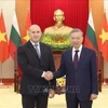 Le secrétaire général du Parti communiste du Vietnam (PCV), To Lam (droite), et le président bulgare, Roumen Radev. Photo: VNA