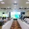 A conference is held in the Mekong Delta city of Can Tho on October 9 to launch the Capacity Building for Sustainable and Low-Carbon Rice Innovations in Southeast Asia (CABIN) project. (Photo: VNA)