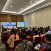 A view of the conference promoting connection between Vietnamese and Indonesian businesses. (Photo: VNA)