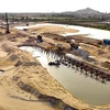 河静省门让（ Cửa Nhượng）渔港建设项目。图自越通社