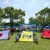 旅居日本九州地区越南人足球比赛举行。图自越通社