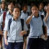 Students walk to classes at a secondary school in Singapore. (Photo: Reuters.com 