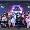 Contestants participating in a Cosplay contest within the framework of the International Game Exhibition 2024 (Vietnam GameVerse 2024) in Ho Chi Minh City (Source: Organiser) 