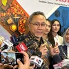Trade Minister Zulkifli Hasan delivers a statement to the press after attending the launch of Jakarta Muslim Fashion Week (JMFW) 2025 at the office of the Ministry of Trade in Jakarta, July 17, 2024. (Photo: ANTARA) 