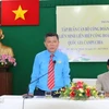 Standing Vice President of the Ho Chi Minh City Federation of Labour Tran Doan Trung at the event (Photo: VNA)