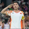 Vietnamese badminton player Le Duc Phat has a good start at the Paris 2024 Olympics (Photo: VNA)