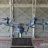A flying taxi prototype at the Samarinda Airport in East Kalimantan on July 29, 2024. (Photo: httpen.antaranews.com) 