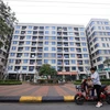 A housing projects for workers developed by Viglacera in the northern province of Bắc Ninh. The Việt Nam Association of Real Estate Brokers (VARS) has proposed that couples with two children to be given priorities in buying homes at social housing projects. (Photo: VNA) 