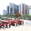 International exhibition on fire safety, rescue opens in HCM City (Photo: VNA)