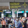 Tan Son Nhat airport expects to serve 120,000 passengers daily over National Day rush (Photo: VNA)