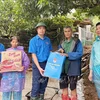 Emergency aid is delivered to Yagi-hit families in the northern province of Lang Son. (Photo: VNA)