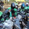 Indonesia is moving to protect online motorcycle taxi drivers. (Photo: cdn.antaranews.com)