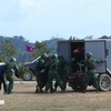  Vietnamese, Lao border localities hold a joint exercise on fighting drug crime (Photo: VNA)